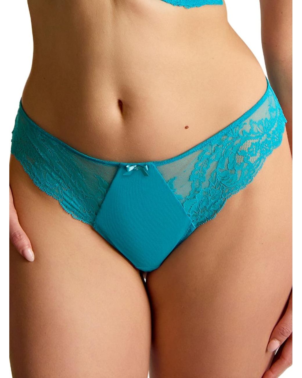 Panache Blue Ana Thong