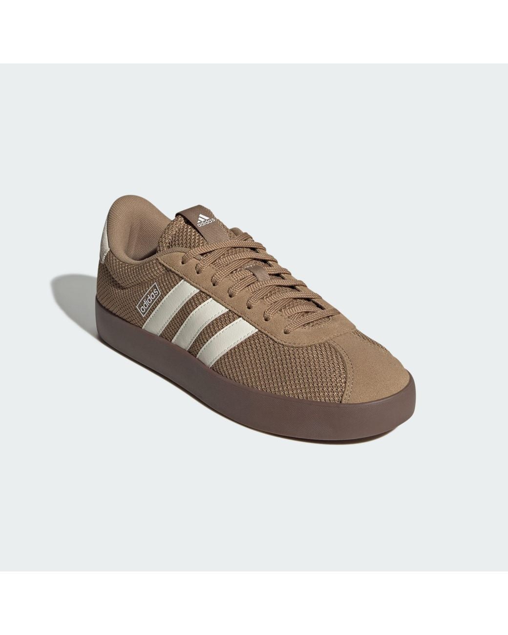 Adidas Brown Vl Court 3.0 Shoes for men