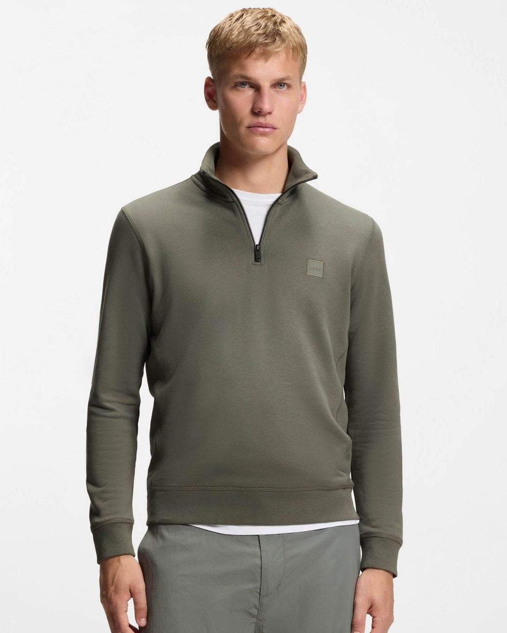 Boss Green Zetrust 1/4 Zip Sweatshirt for men