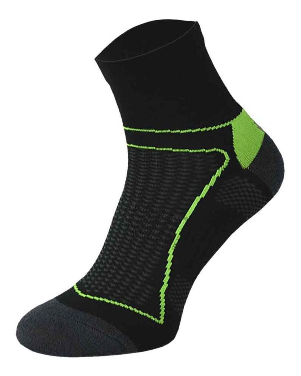 Comodo Black High Vis Neon Cycling Socks For Bike for men