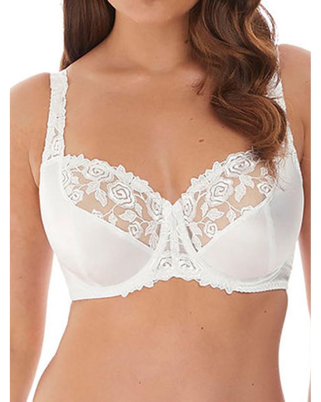 Fantasie White Belle Balcony Bra