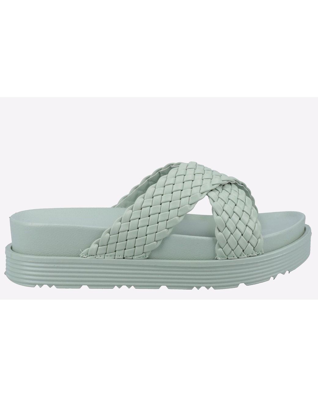 Hush Puppies Green Serena Mule Sandals