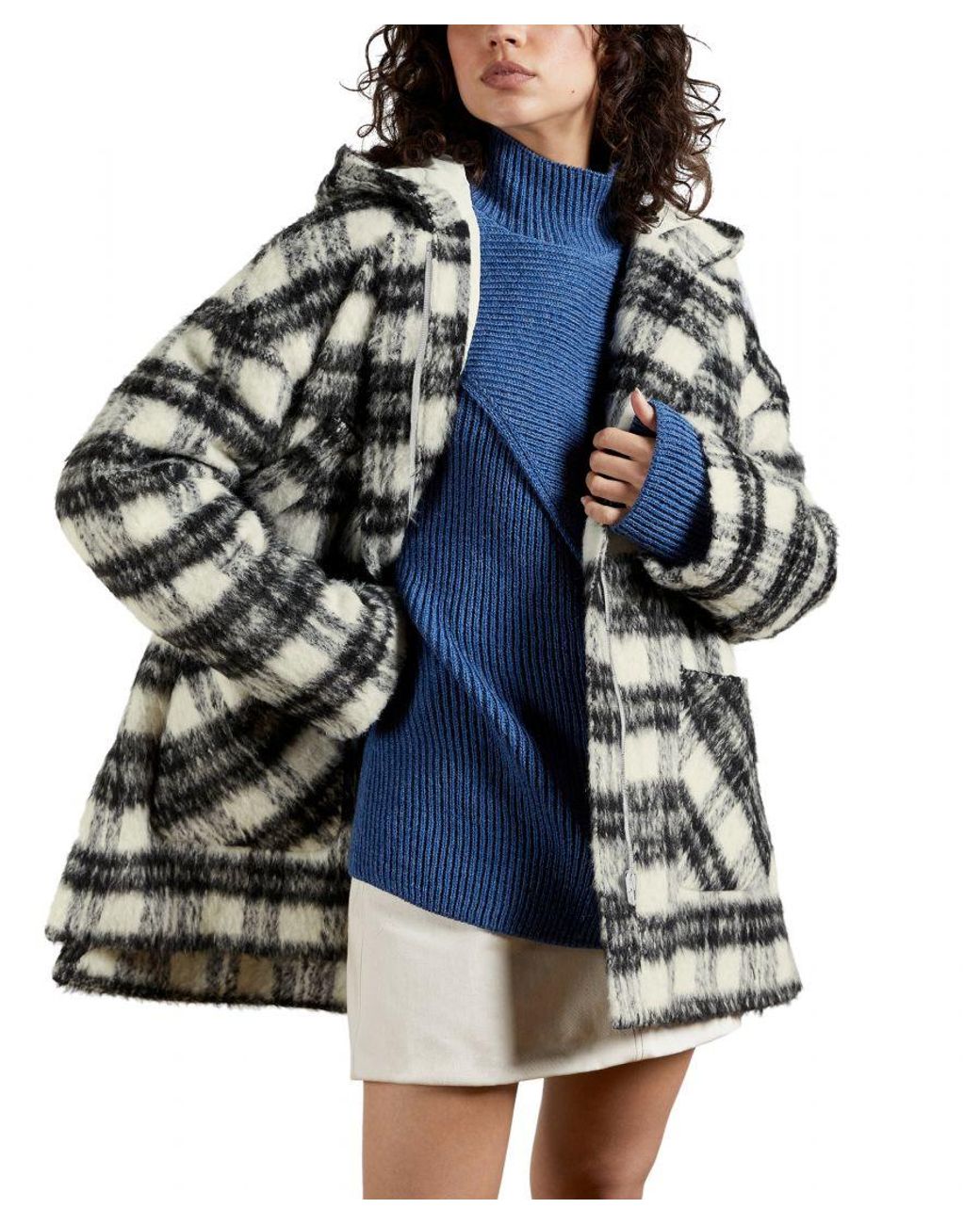 Ted baker deals check coat