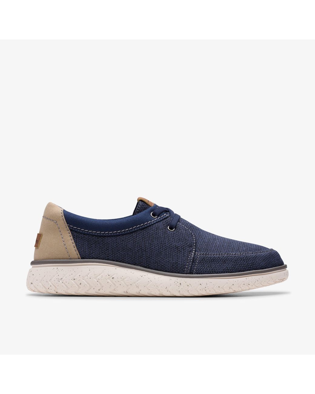 Clarks Blue Relax Lite Lace Sneakers for men