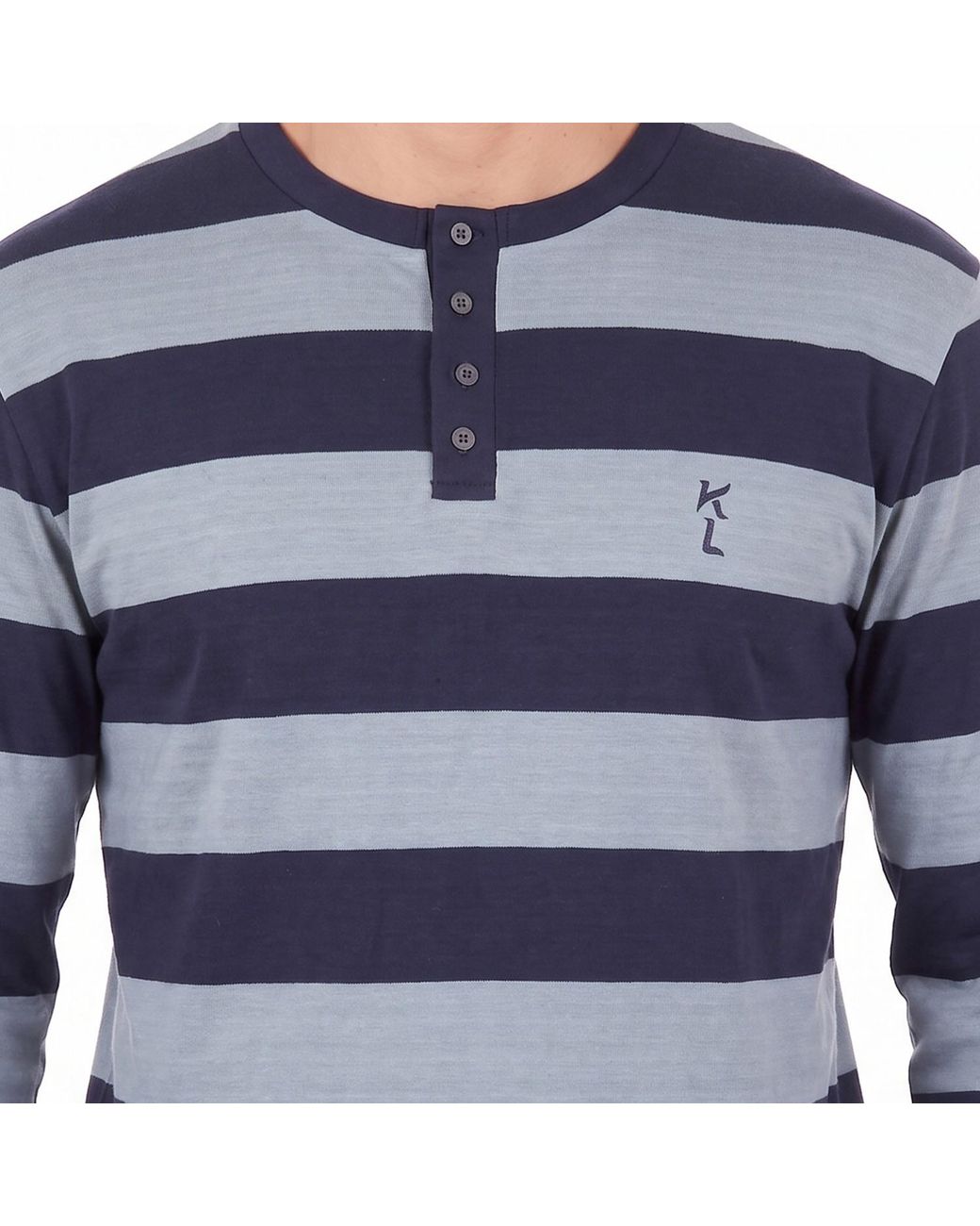 Kisses&Love Blue Cotton Long Sleeve Pyjamas Klp4 for men