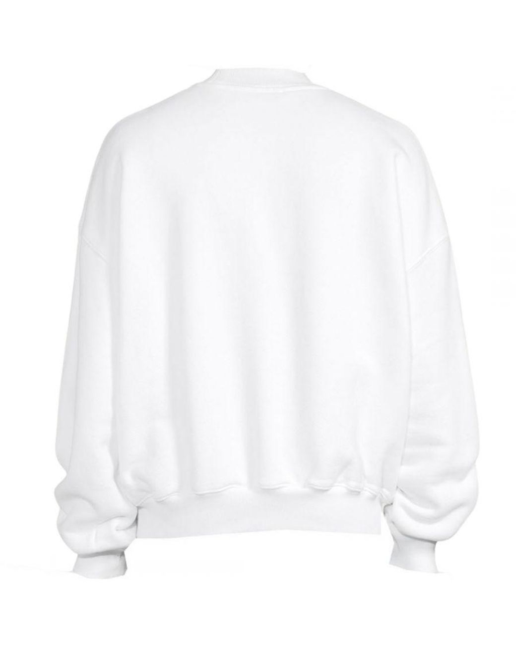 Off-White c/o Virgil Abloh White Blurr Book Over Oversized Sweatshirt for men
