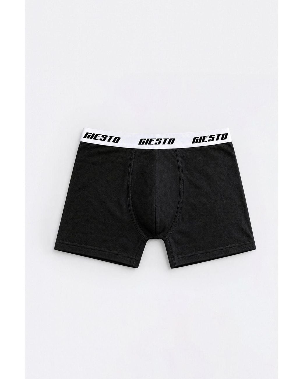 Giesto Black Boxer Shorts for men