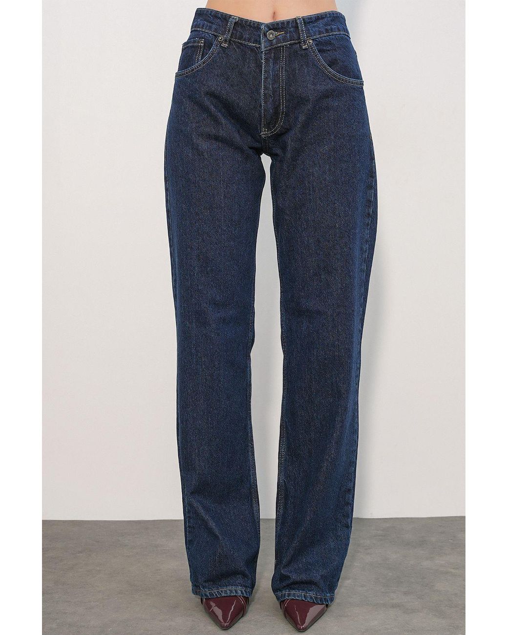 Bigdart Blue Cotton Jeans