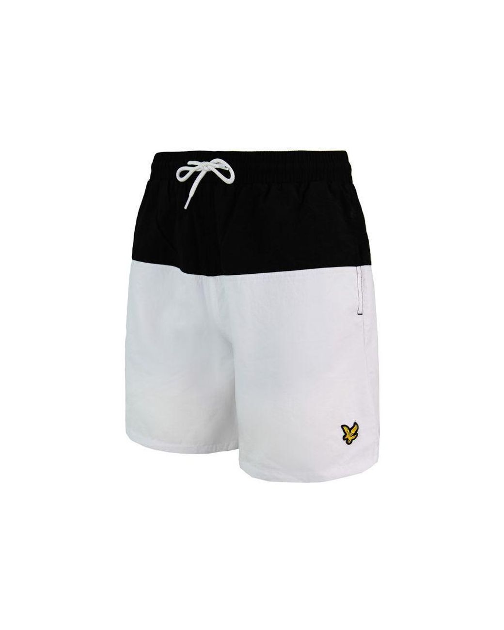 Half black hotsell and white shorts