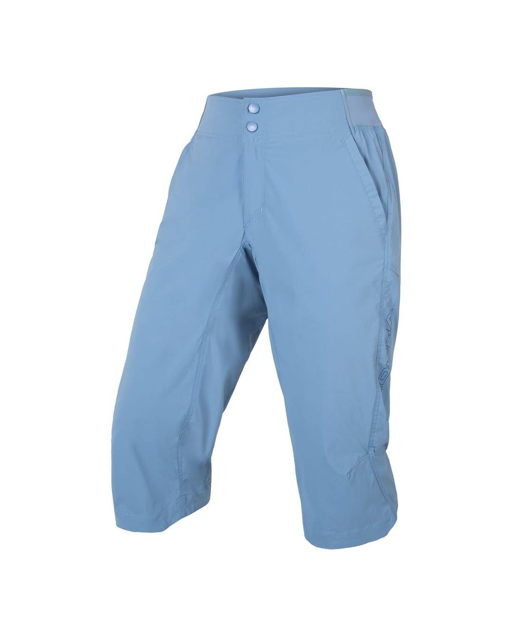 Endura Blue Hummvee Lite Three Quartershorts (With Liner) Ladies