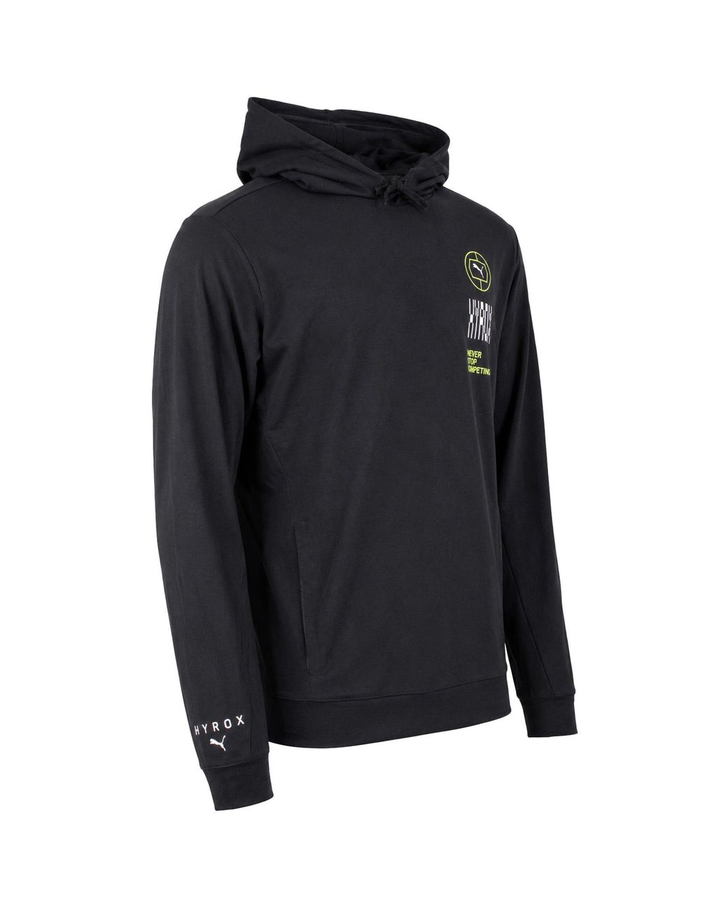 PUMA Black X Hyrox Cloudspun Hoodie for men