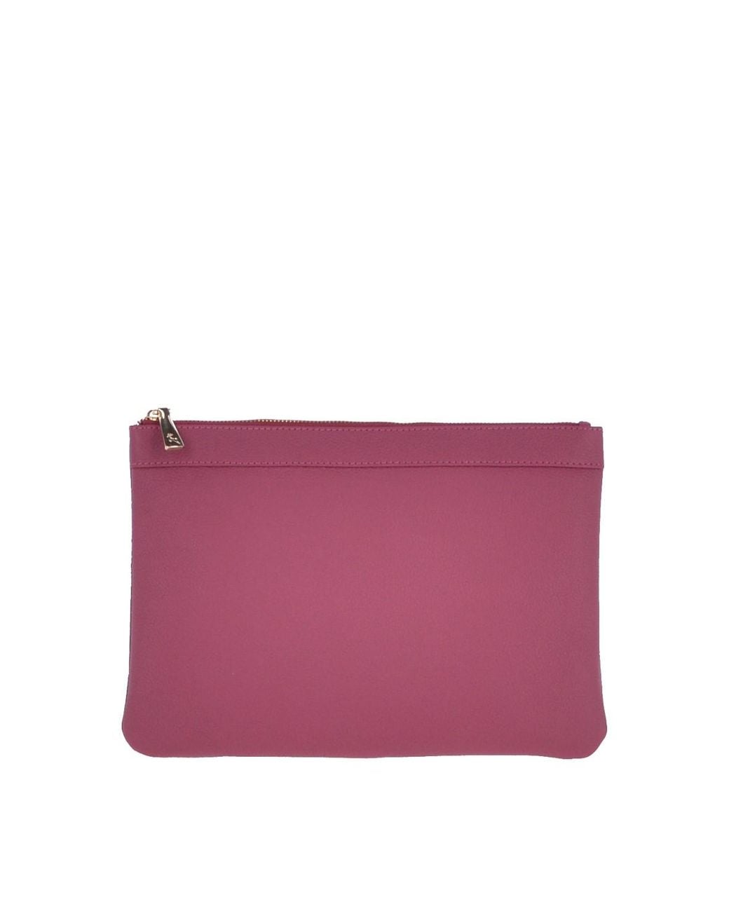 Ashwood Leather Purple Large Padded Pouch Bag