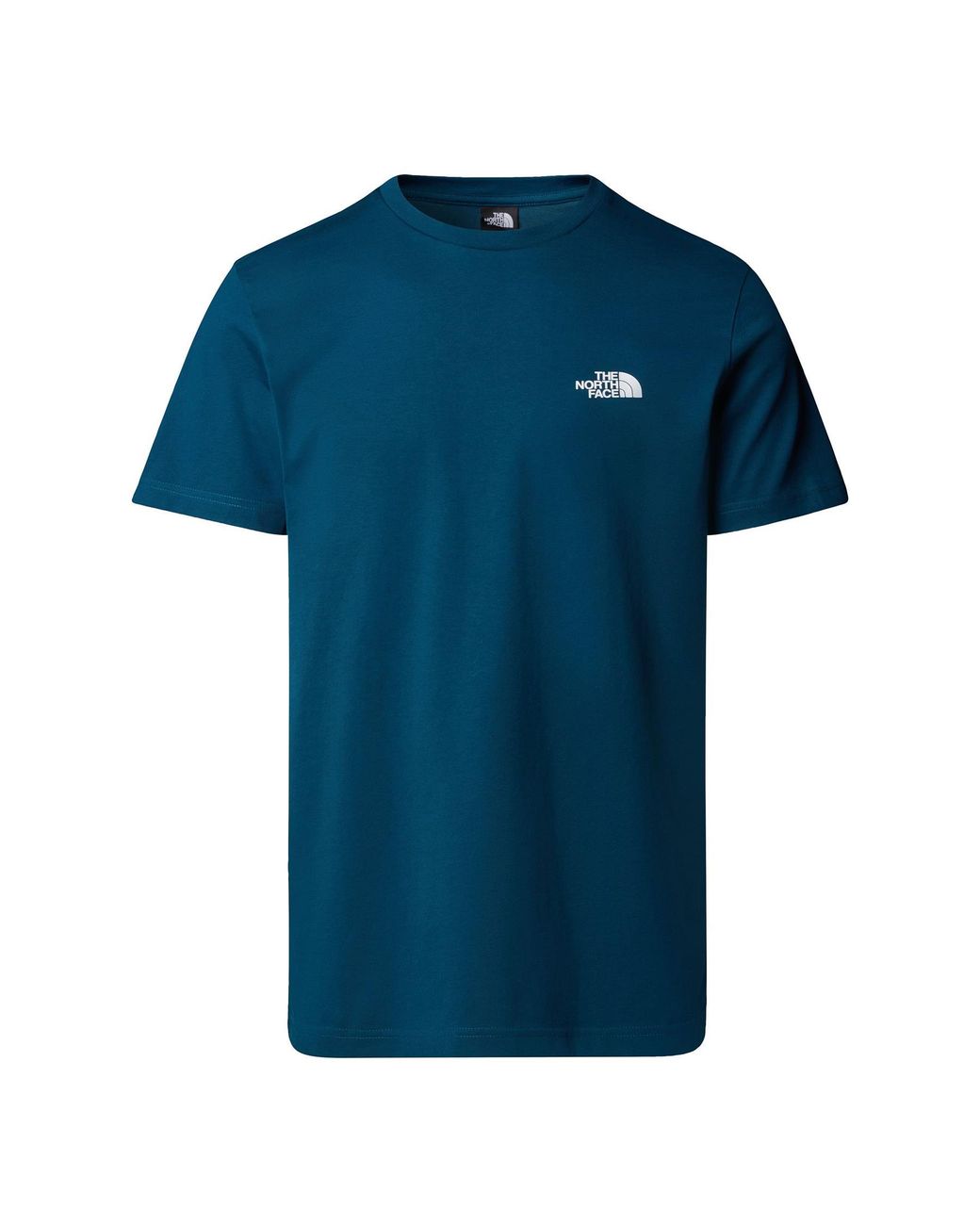The North Face Blue Simple Dome T-Shirt Midnight Petrol for men