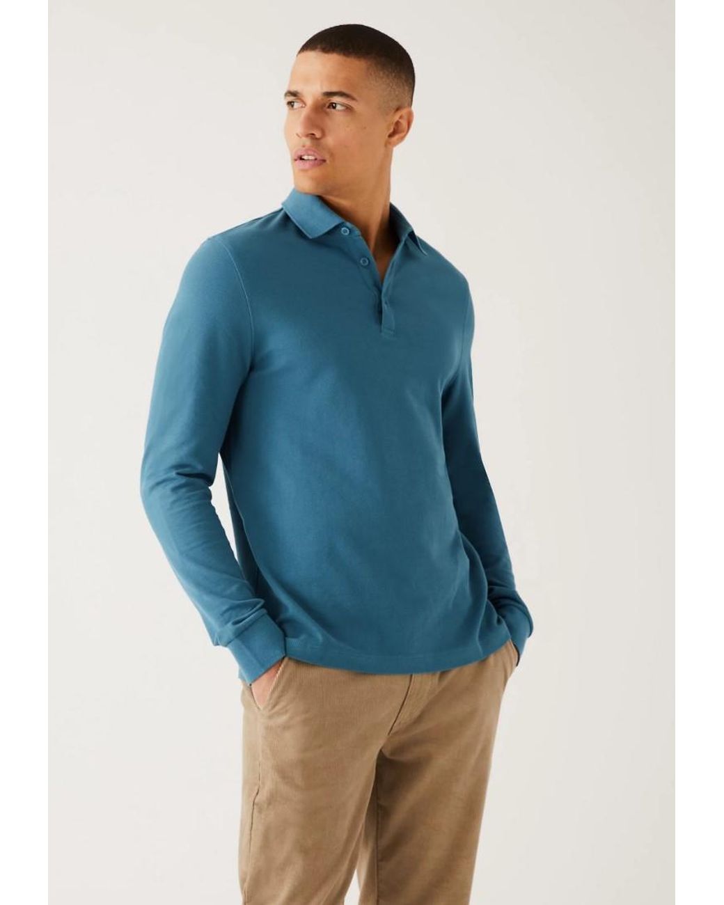 Marks and spencer's men's polo shirts 2025