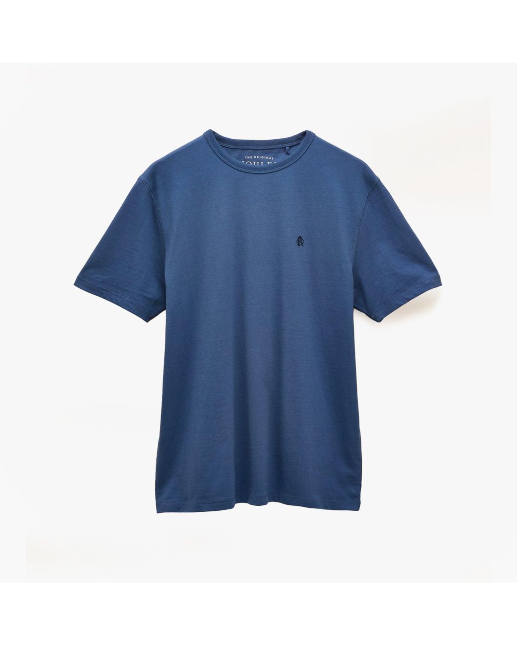 Joules Blue Rugby Club Tee T-Shirt Cotton for men
