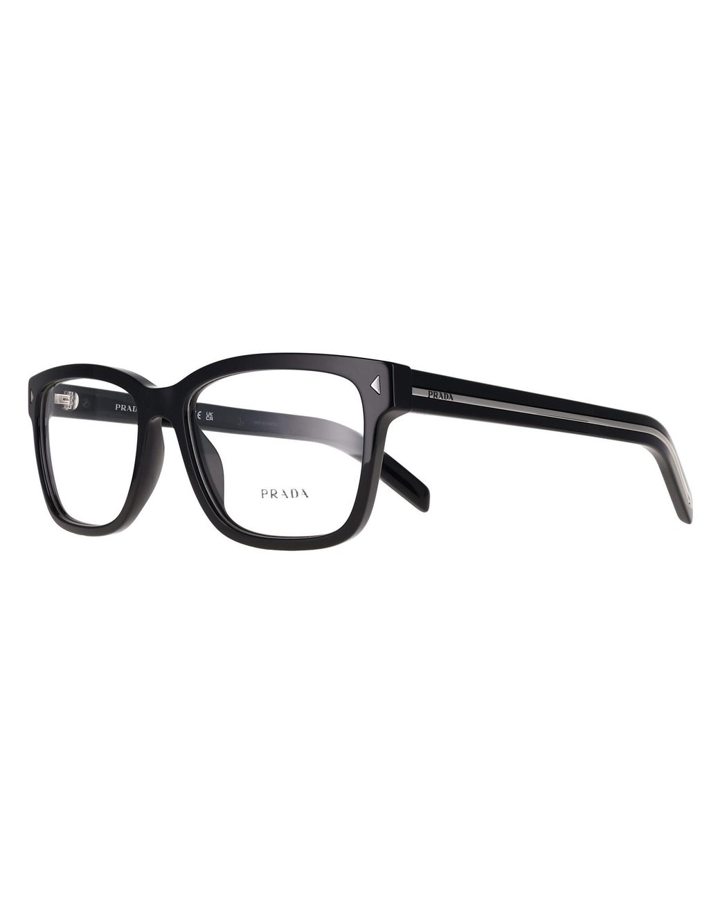 Prada Black Rectangular Prb10V for men