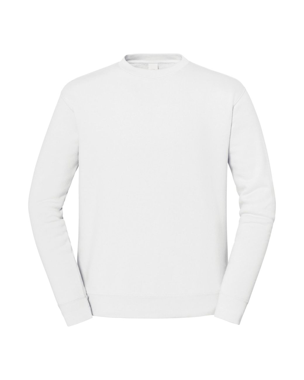 Fruit Of The Loom White Iconic Premium Set-In Sweatshirt for men