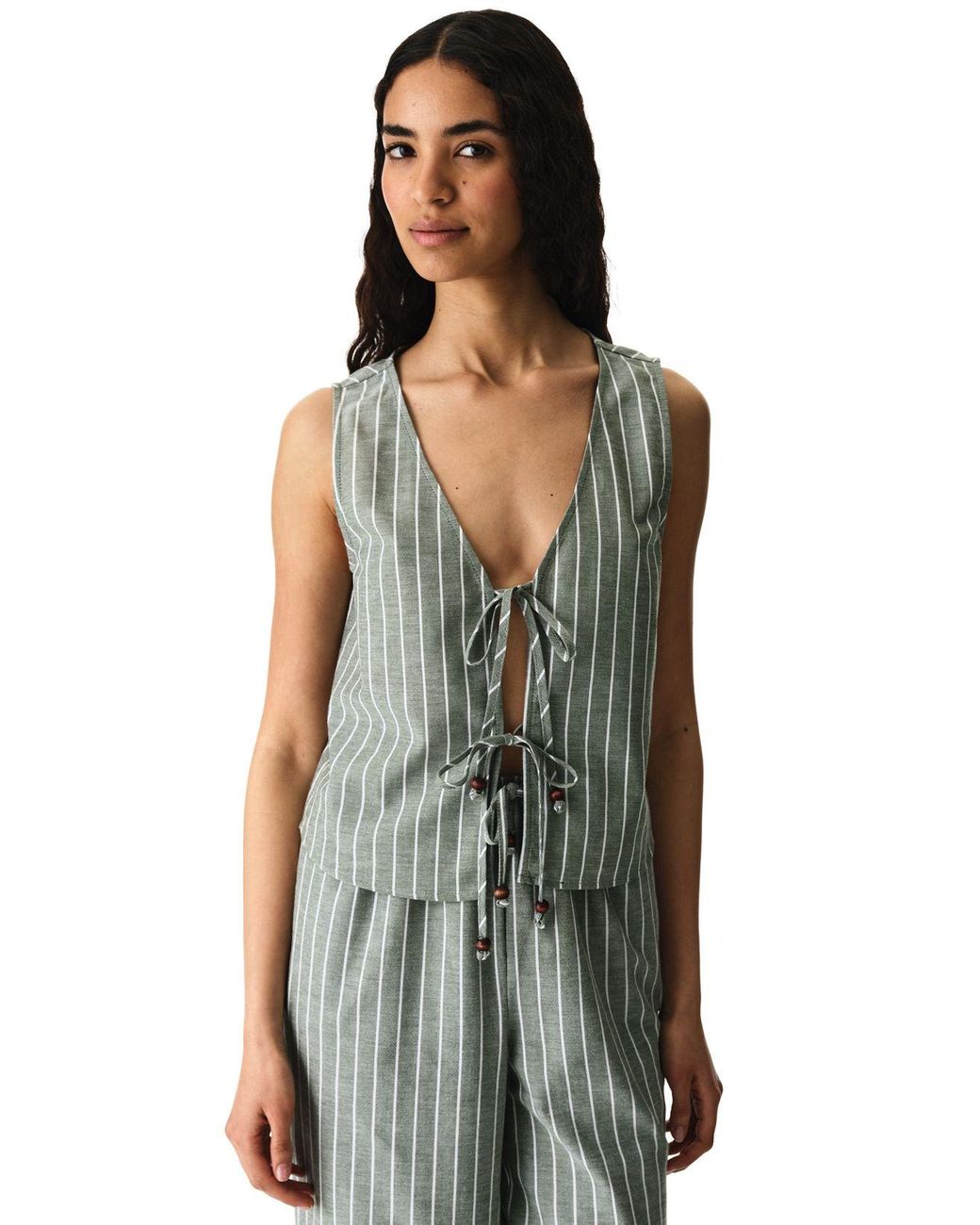 Penti Green Iris Top