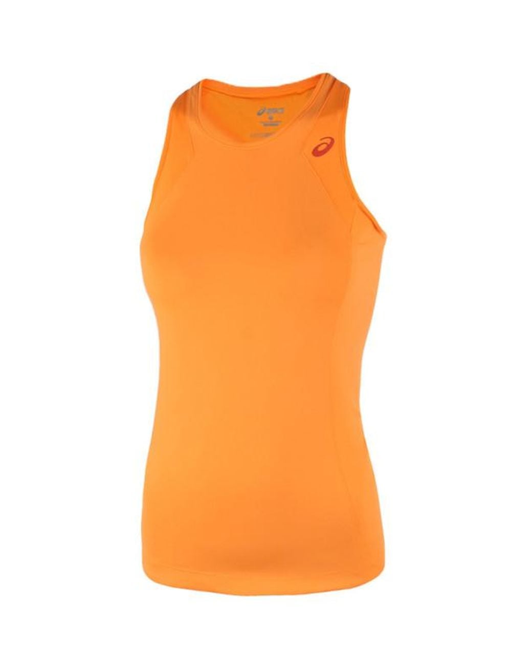 Asics Orange Motion Dry Athlete Tennis Top