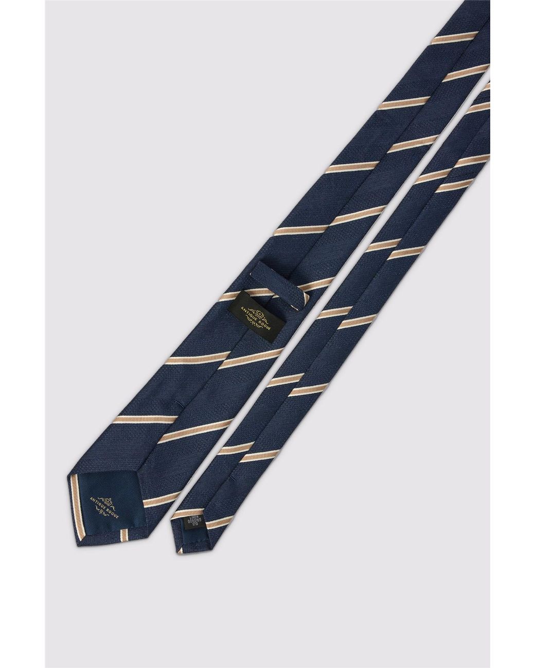 Antique Rogue Blue Striped Tie for men