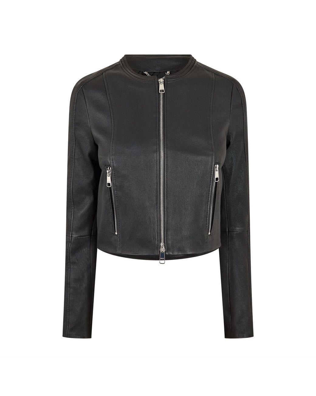 Boss Black 10251863 01 Leather Jacket