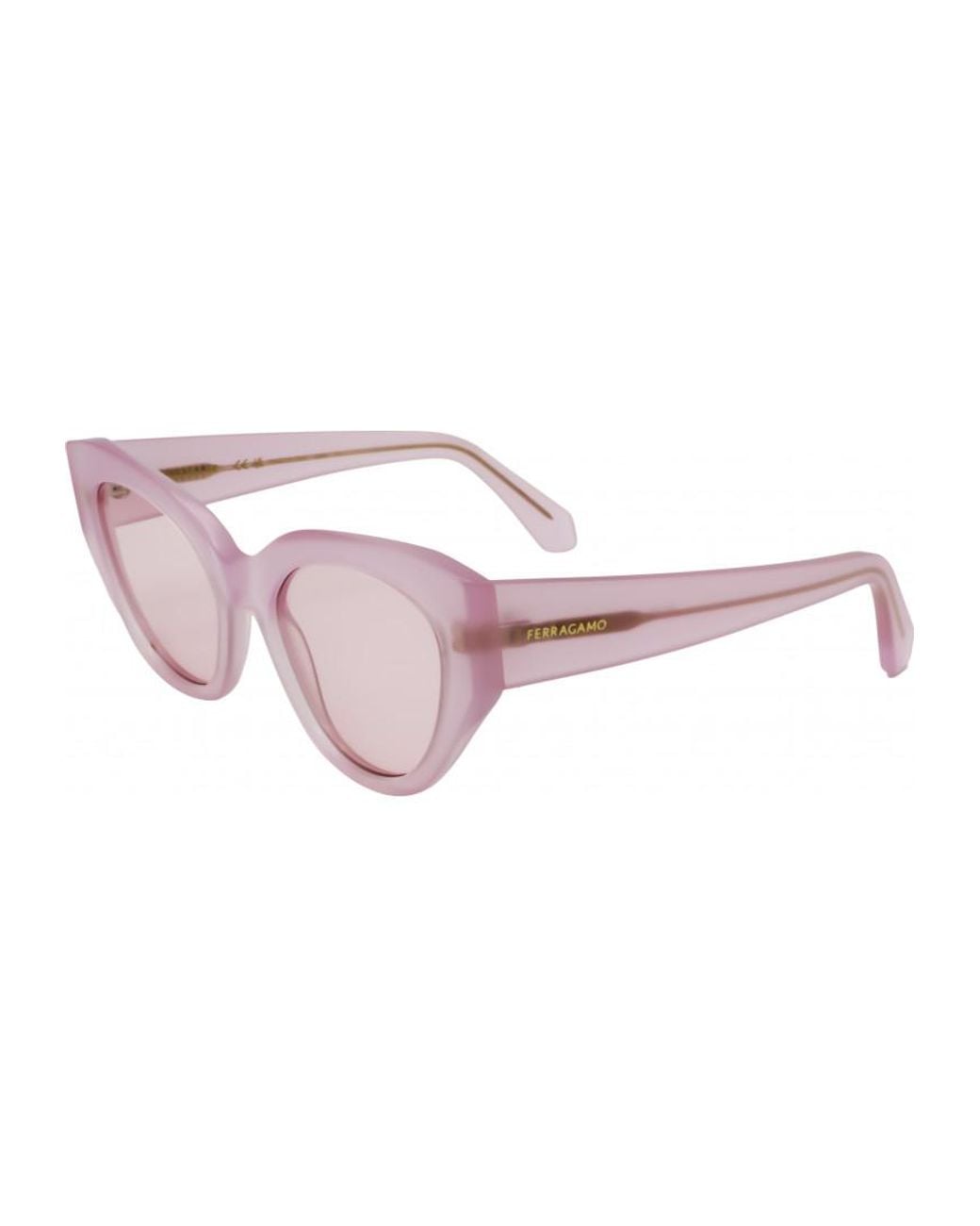 Ferragamo Pink Sf1107S 55 663 Sunglasses