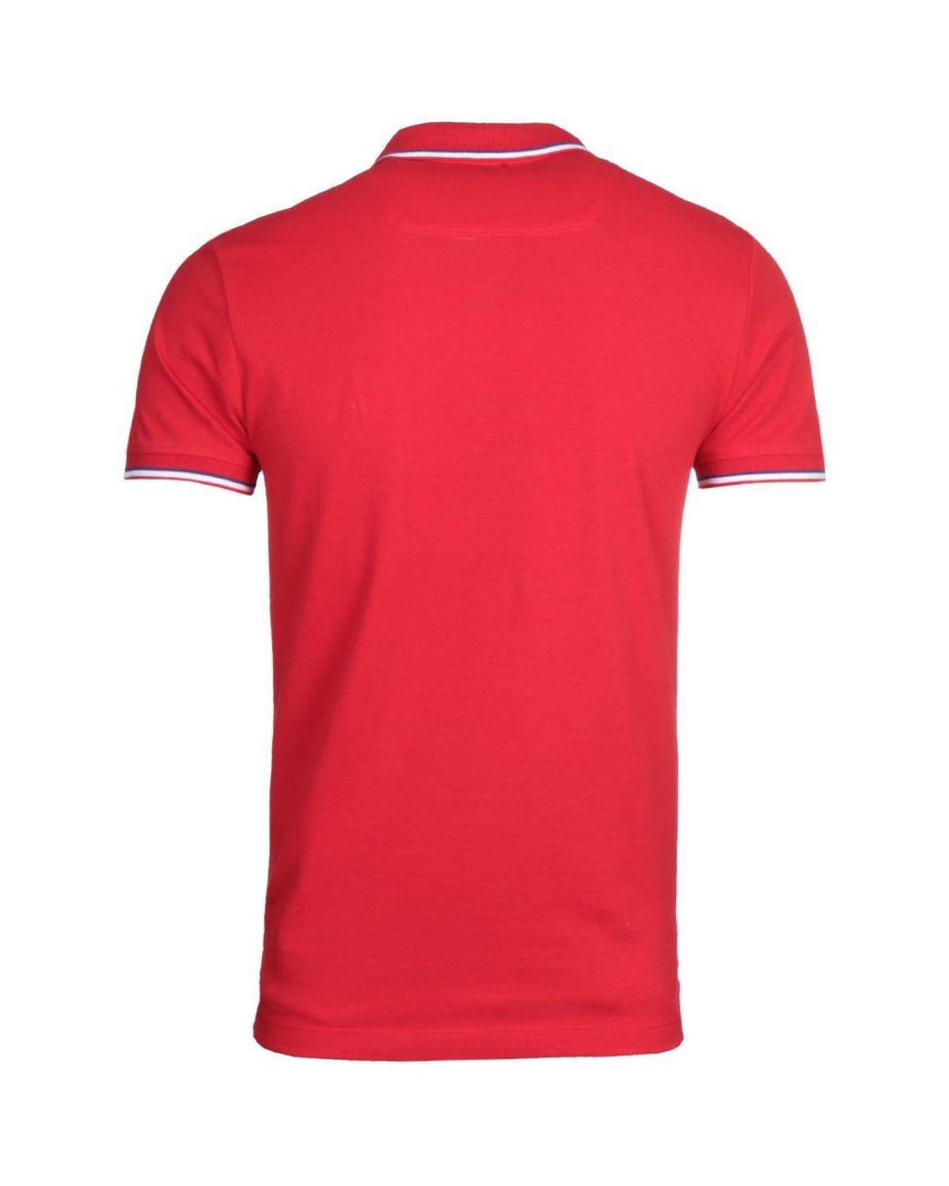 DIESEL Red T-Randy Twin Tipped Polo Shirt for men