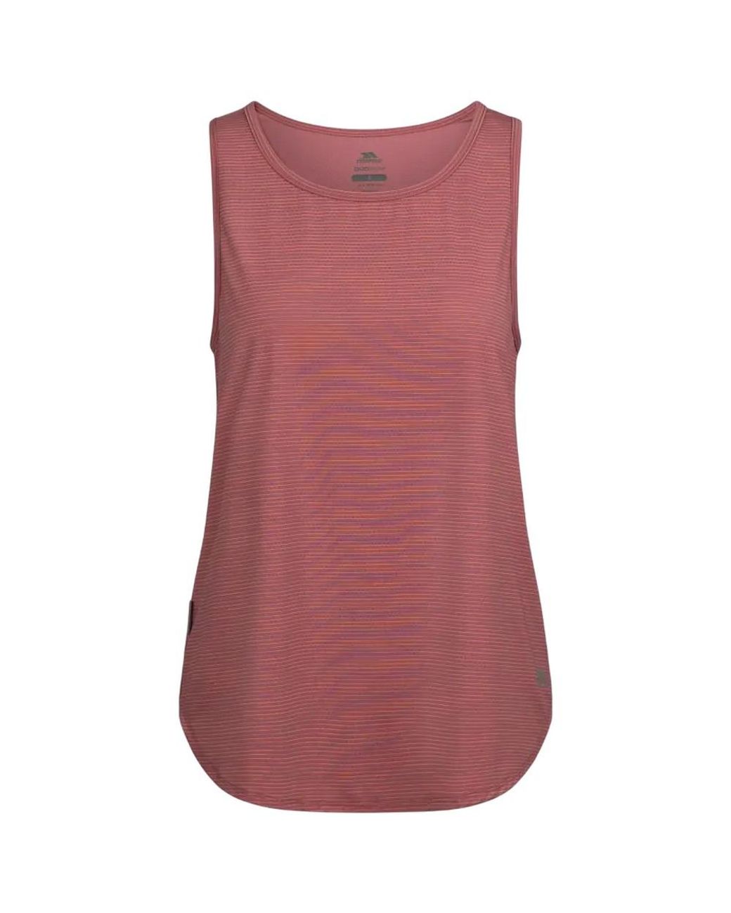 Trespass Red Ladies Kannal Active Tank Top (Light Mulberry)