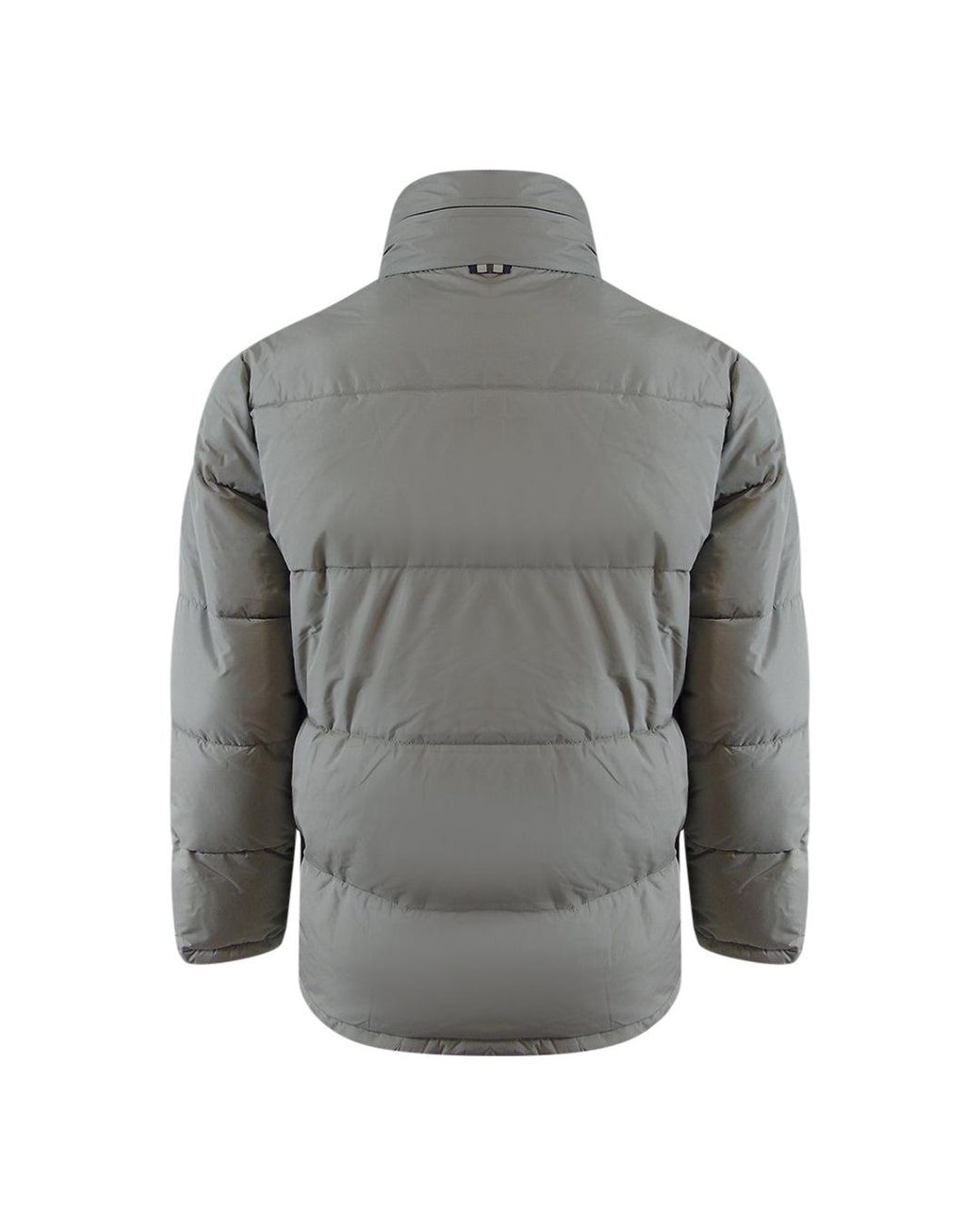 Aquascutum Gray Active Puffer Jacket Moonrock for men