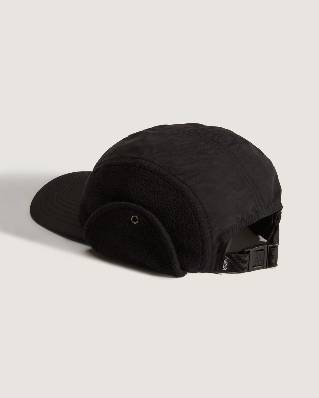 Vans Black 66 Earflap Tall Camper Hat