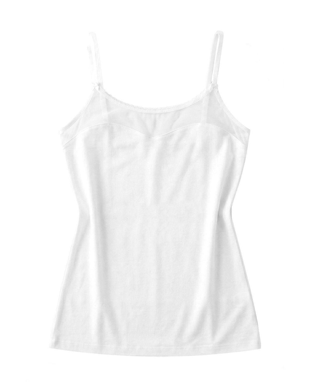 Öts White Fitted Tank Top