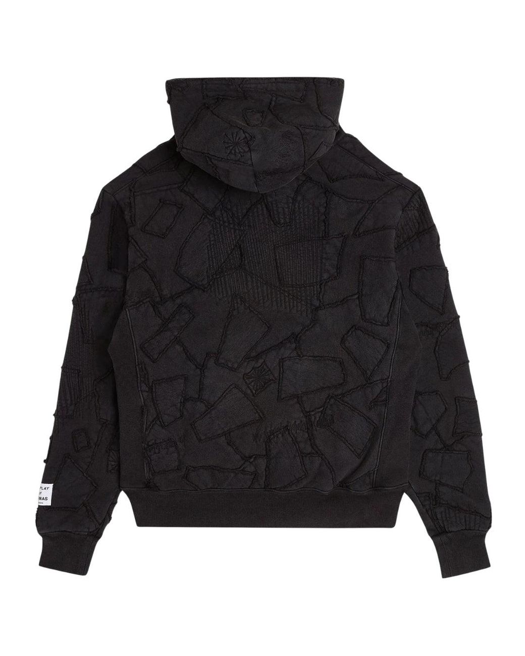 GALLERY DEPT. Black Collage Hoodie for men
