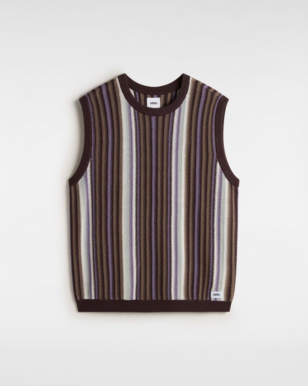Vans Gray Premium Samuelson Sweater Vest for men
