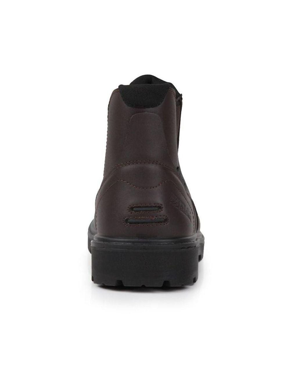 Regatta Black Waterproof Action Leather Dealer Boots (Peat) for men