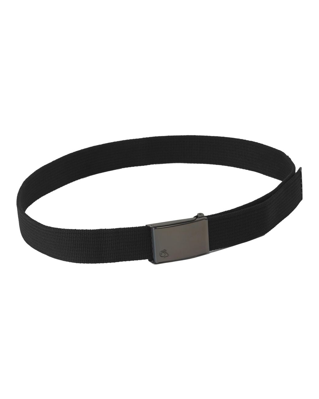 Craghoppers Black Explorer Logo Belt for men