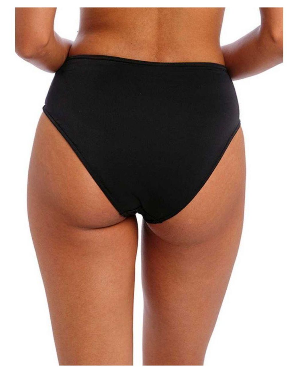 Freya Black Jewel Cove High Waist Bikini Brief