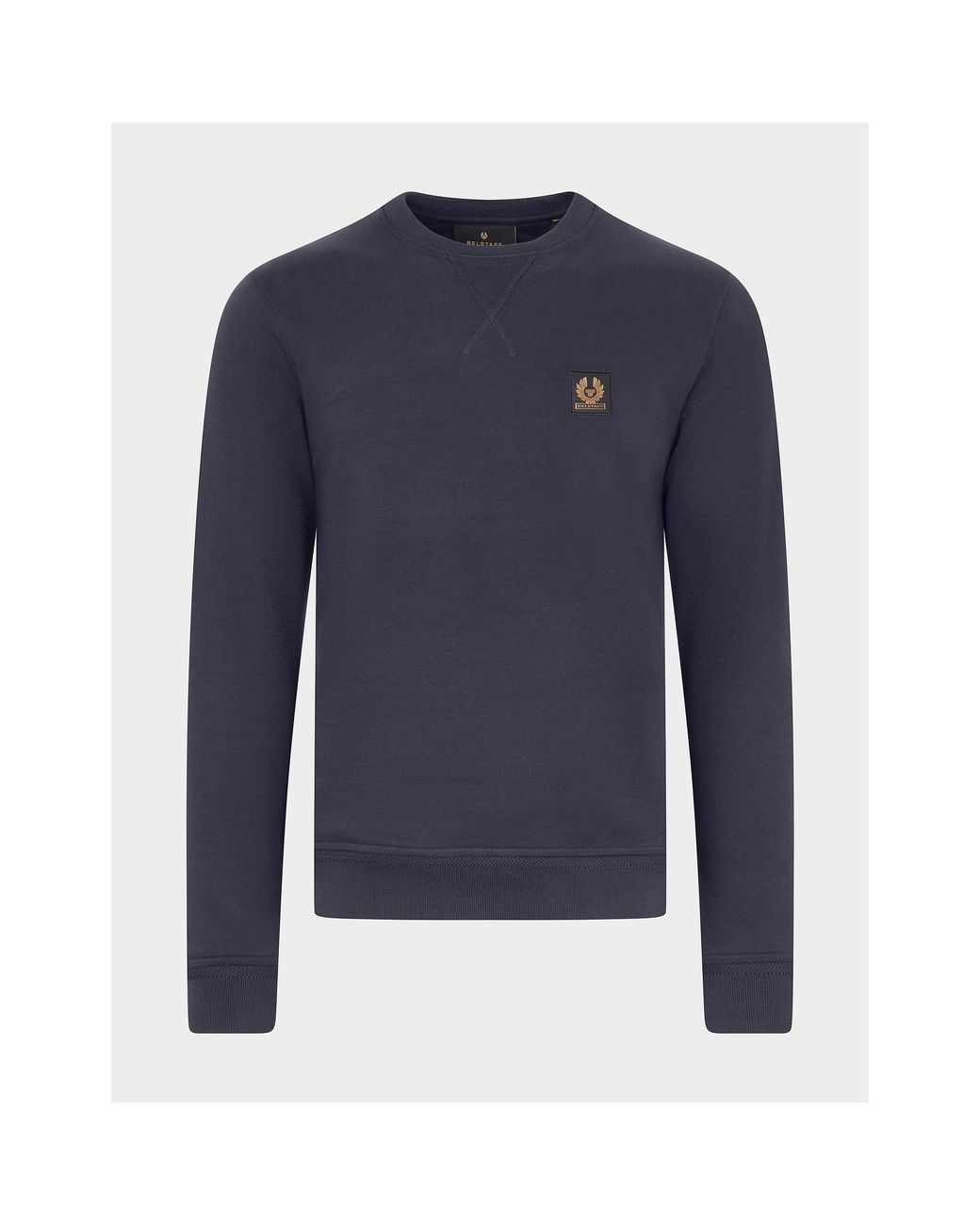 Belstaff Blue Crewneck Sweatshirt for men