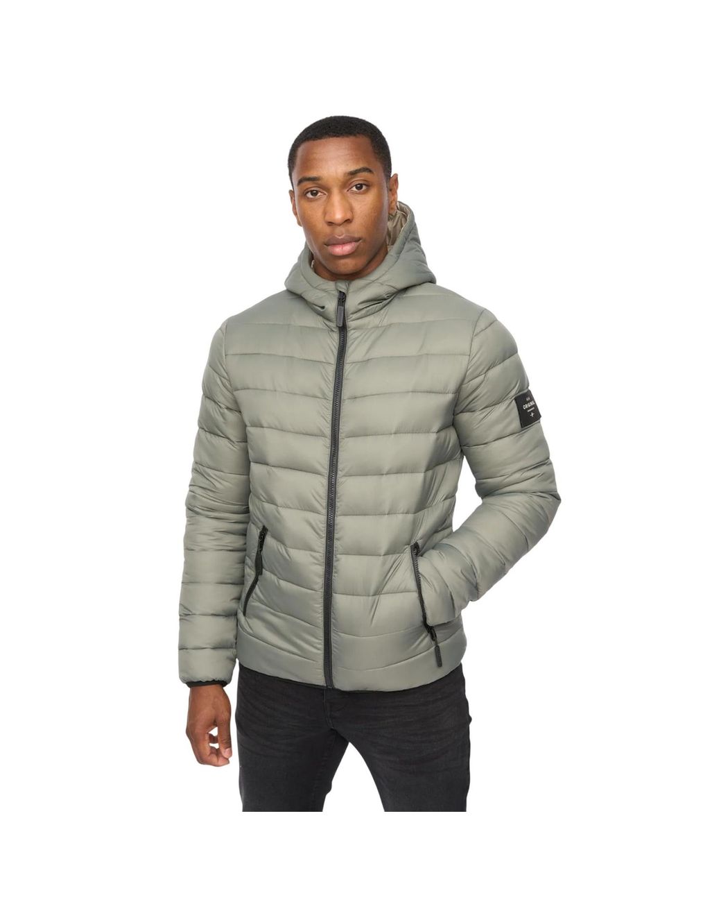 Crosshatch Gray Gattering Mve Jacket (Sage) for men