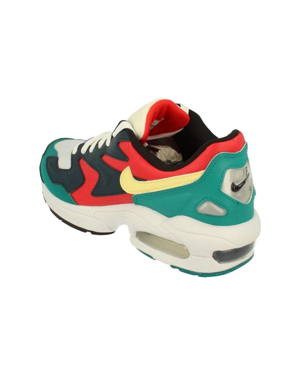 Nike Green Air Max2 Light Sp Trainers Multicoloured for men