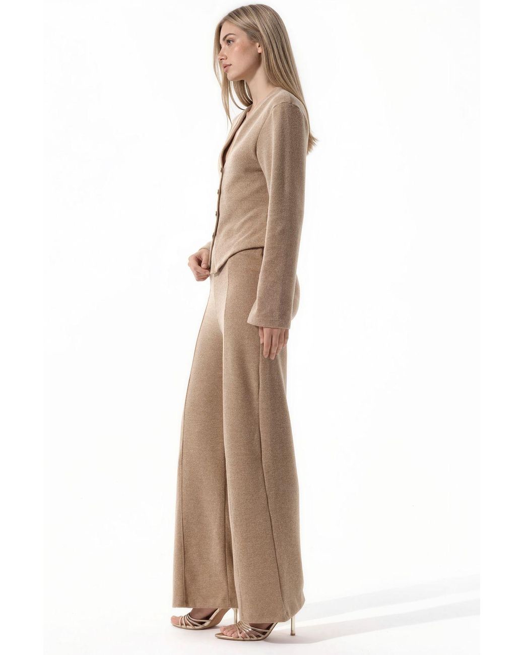 Busem Natural Cotton-Blend Pants