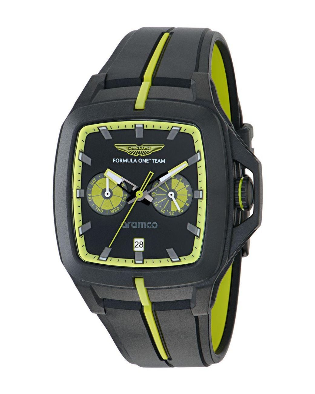 Aston Martin Am Formula 1 Flk Watch Mtff1F602 Silicone in Metallic for ...