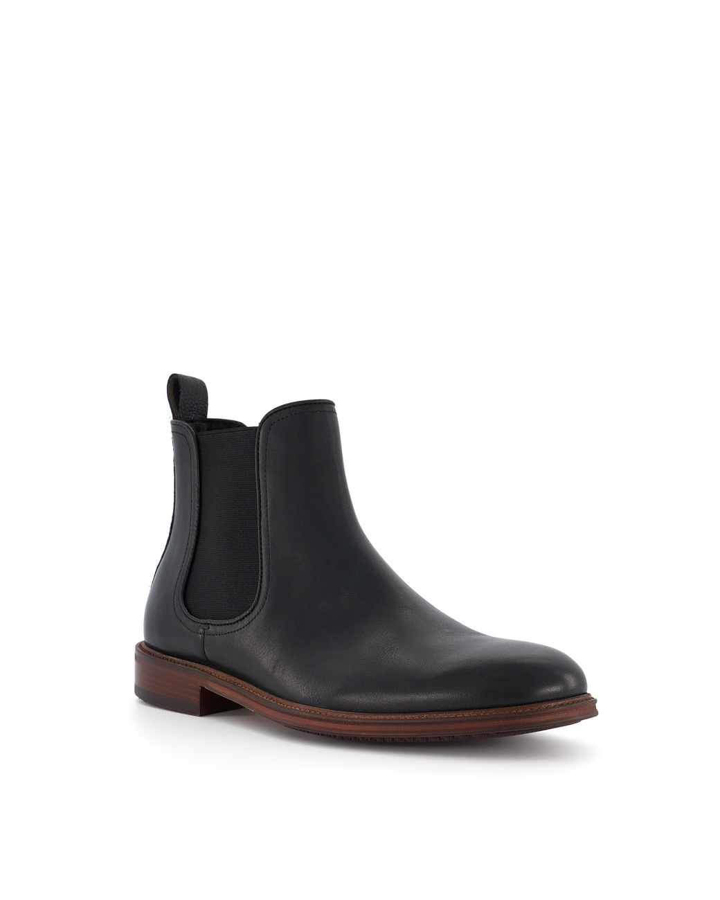 Dune Black Characteristic Smart Chelsea Boots for men