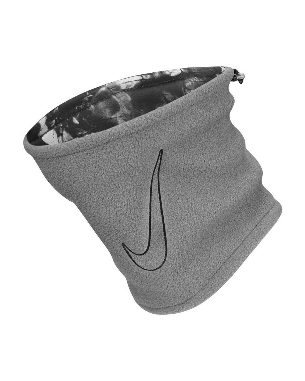 Nike Gray Adult 2.0 Reversible Neck Warmer (Anthracite)