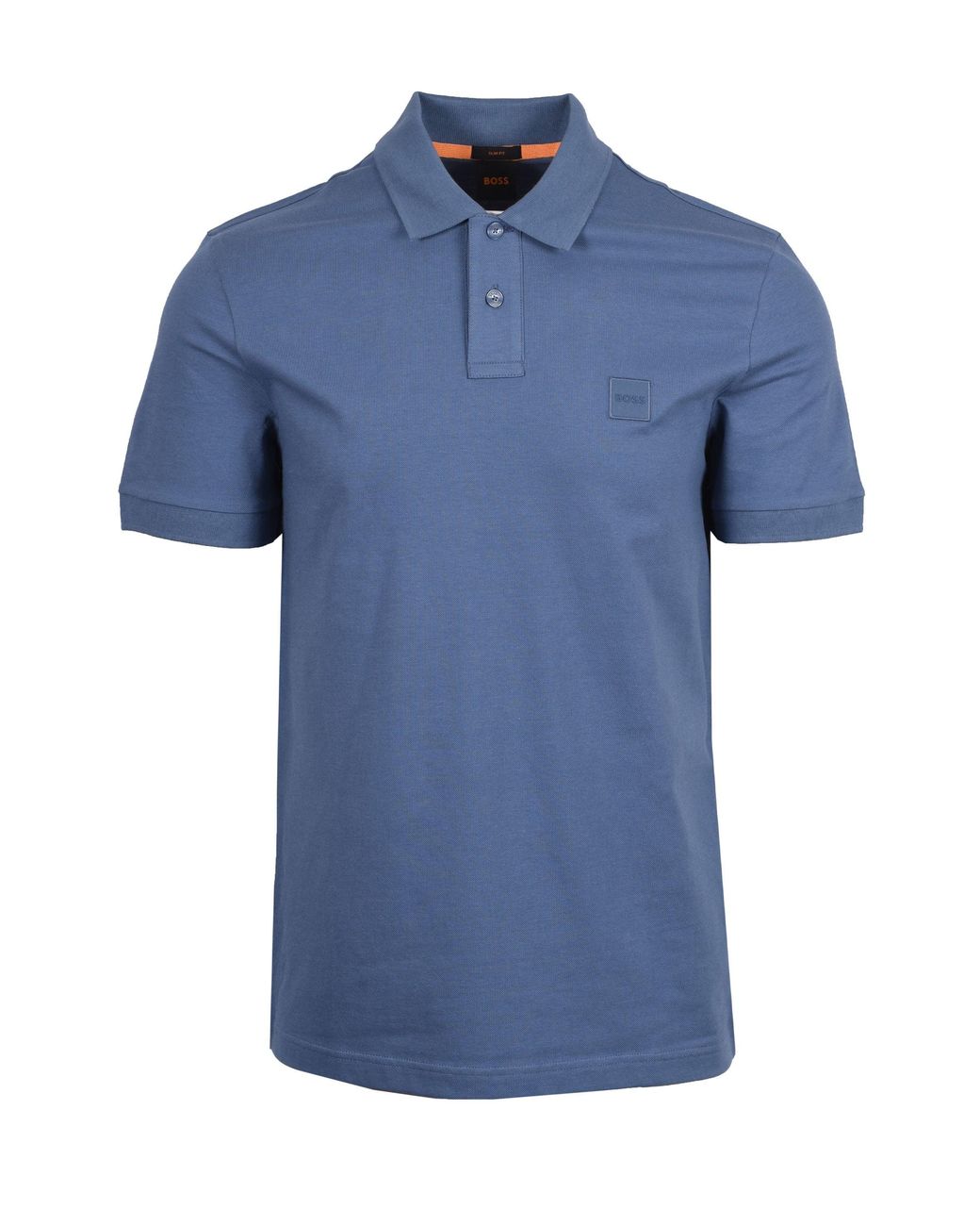 Boss Blue Passenger Polo Open Cotton for men