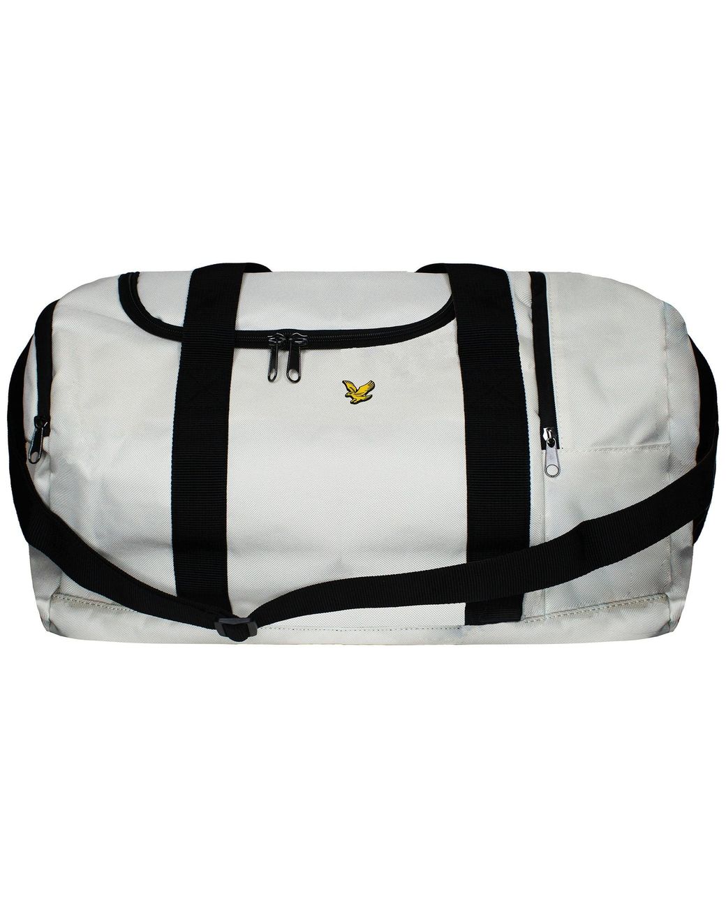 Lyle & Scott Black Adjustable Barrel Bag for men
