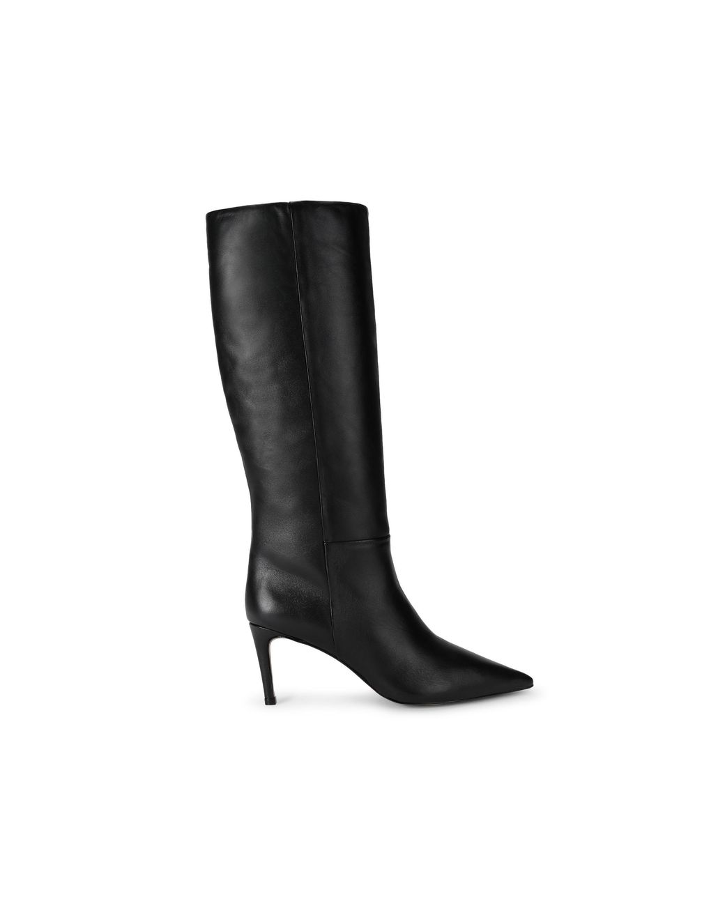 KG by Kurt Geiger Black Leather Strict High Boots