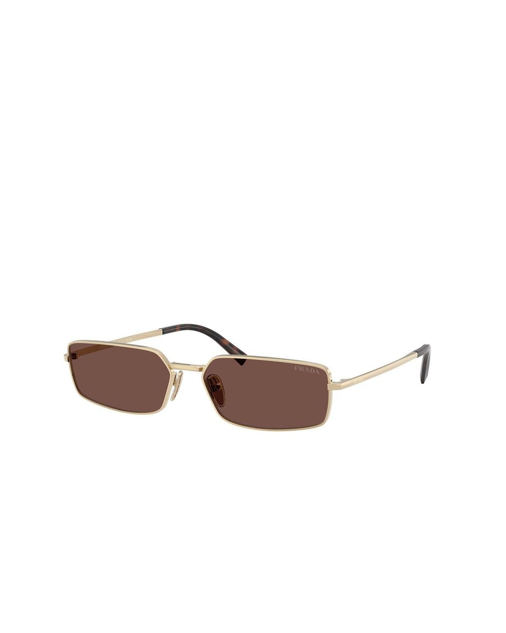 Prada Brown Sunglasses/ Metal