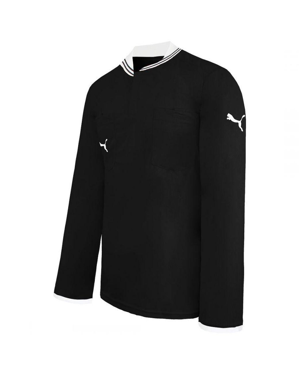 PUMA Drycell Black white Football Shirt for Men Lyst UK