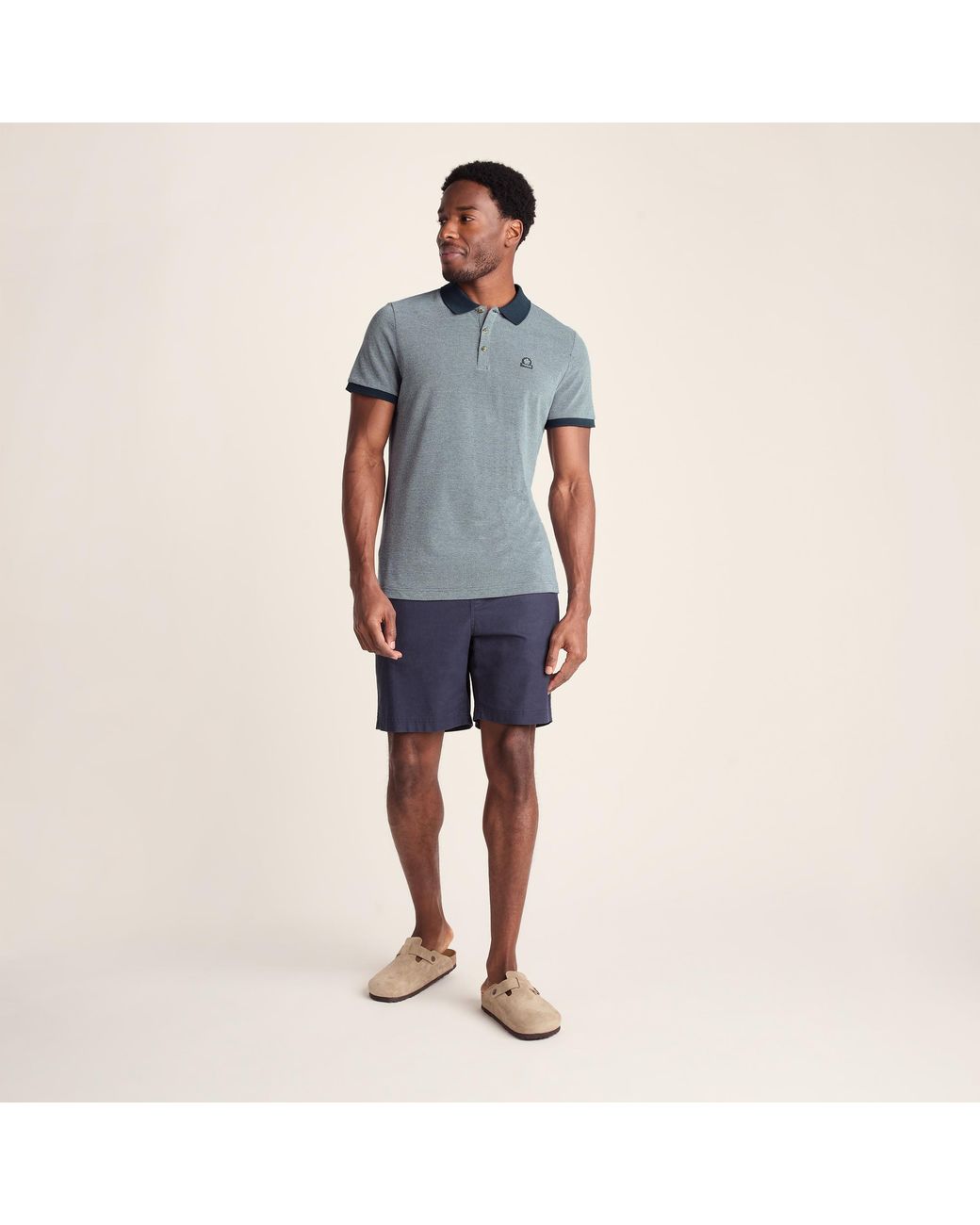 TOG24 Blue Whitley 100% Cotton Polo Shirt for men