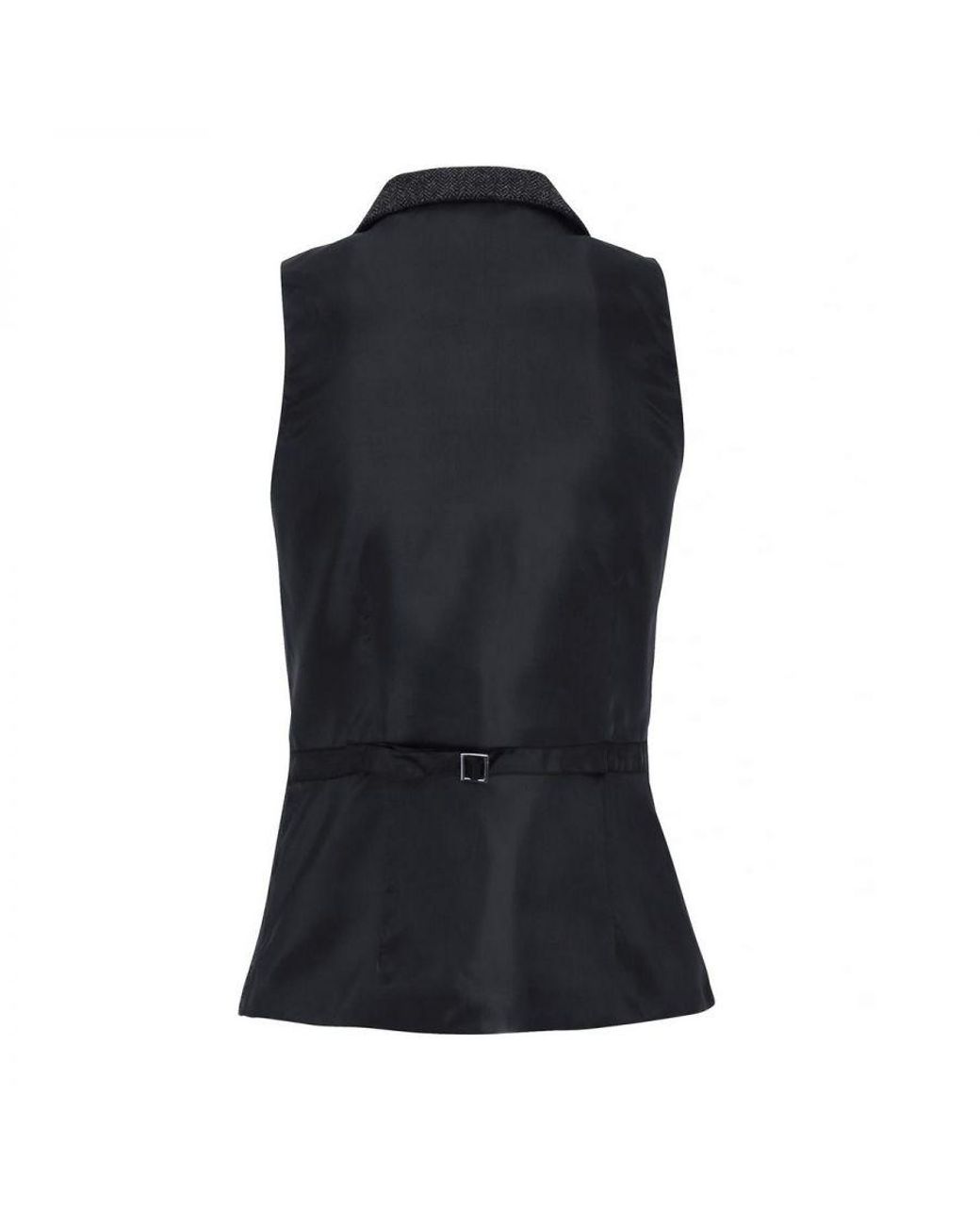 PREMIER Blue Ladies Herringbone Waistcoat